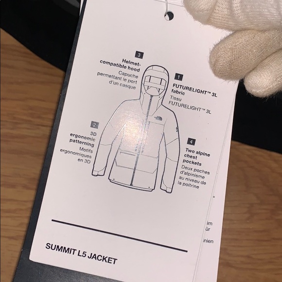 NWT The North Face Summit L5 FUTURELIGHT Jacket - Picture 7 of 16